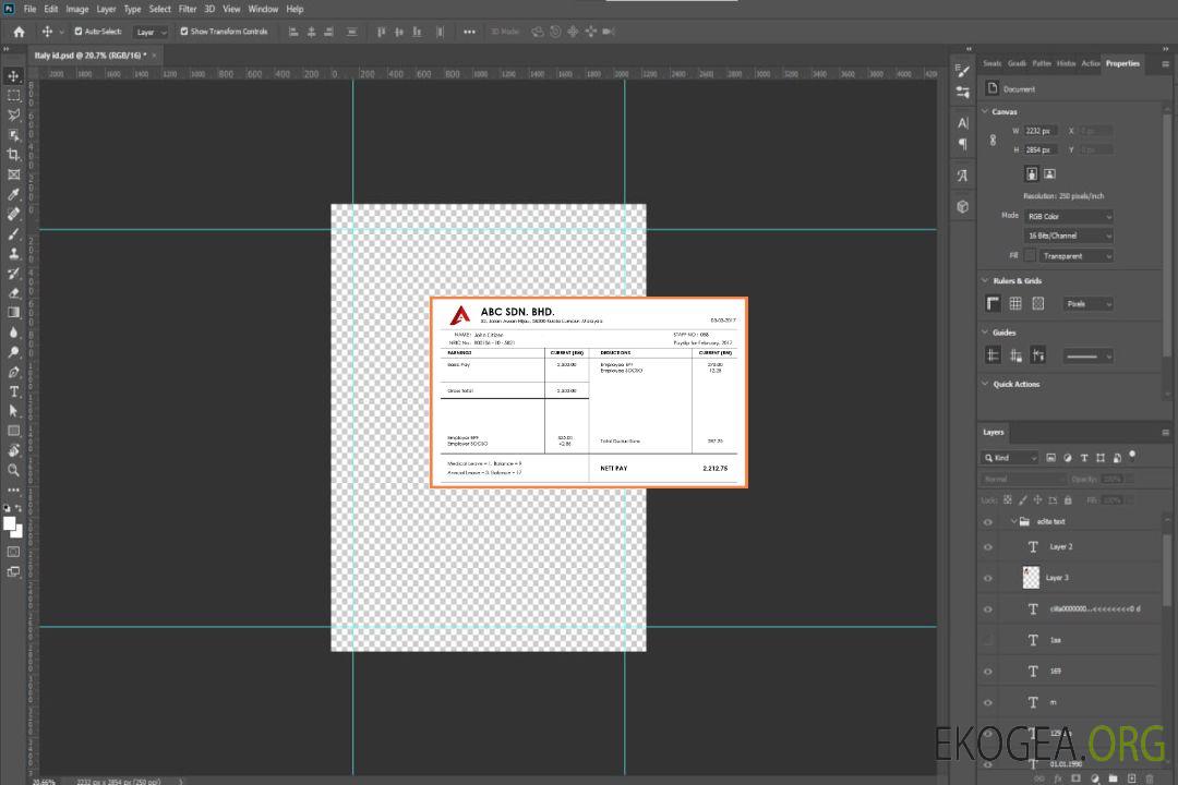 MALAISIE ABC SDN. BHD. Modèle Word et PDF de bulletin de paie template MALAISIE ABC SDN. BHD. Modèle Word et PDF de bulletin de paie template